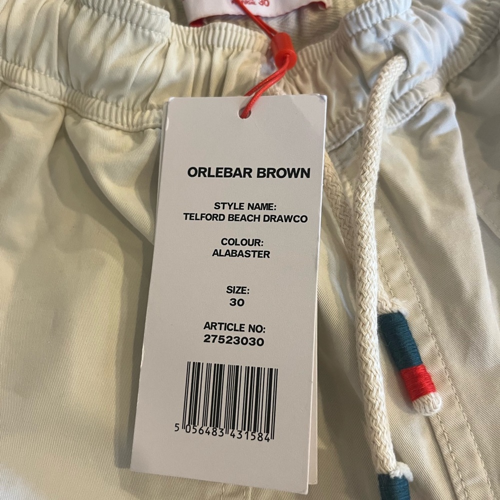 Orlebar Brown Telford Beach drawstring chinos